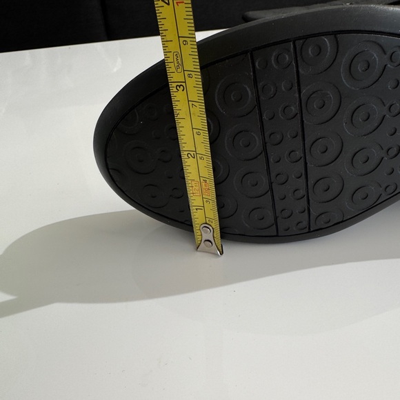 Anne Klein BNIB - black leather boots Sz 9 - Picture 12 of 13